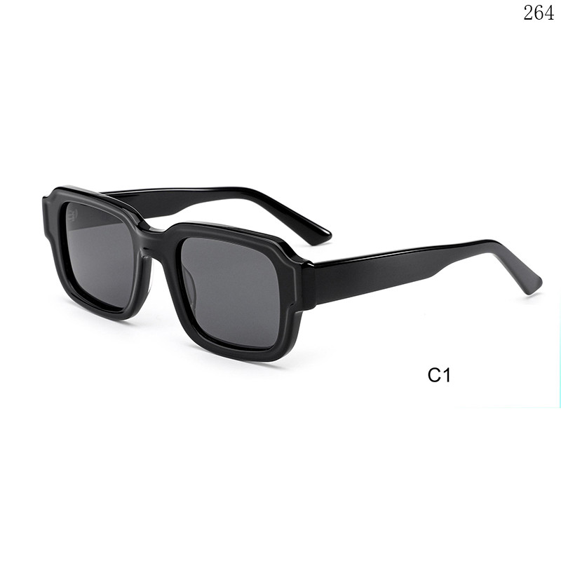 Dachuan Optical HS2850 China Supplier New Arrival Acetate Sun Shades Óculos de sol with Metal Hinges (6)